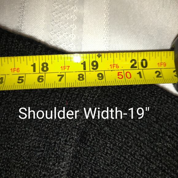 BeachLunchLounge Colorblock Cardigan Sweater Womens XL 16-18 Red Black Pockets - Picture 11 of 15